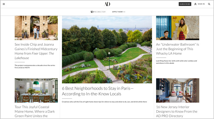 Architectural Digest