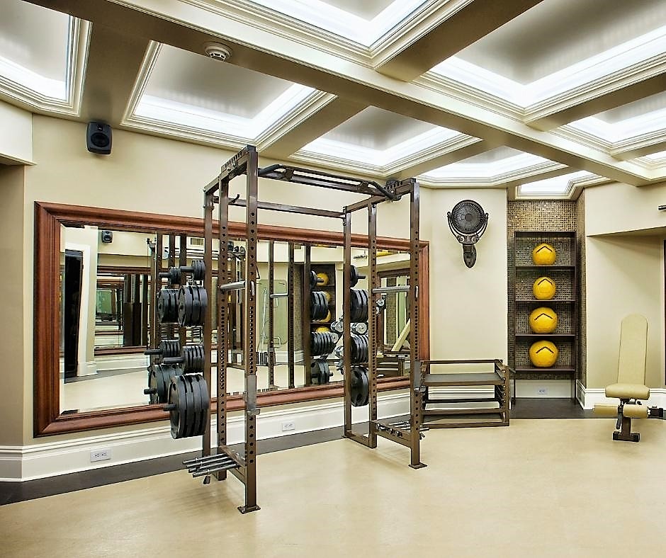 Home gym/exercise room