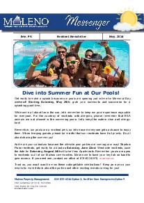Maleno Newsletter 2024 Spring