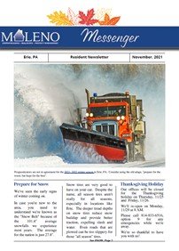Maleno Newsletter 2021 Fall